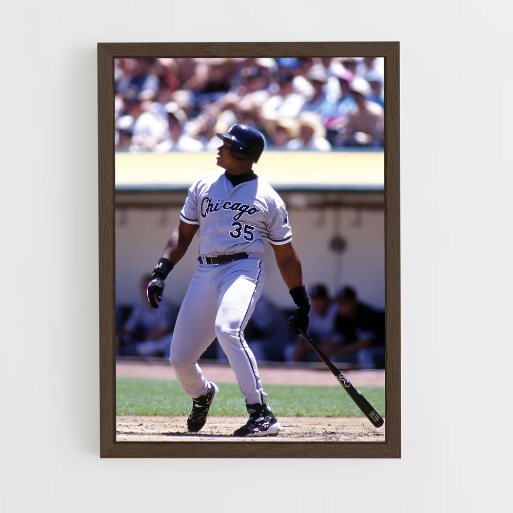 Poster Frank thomas – affiche Baseball (vue 5)